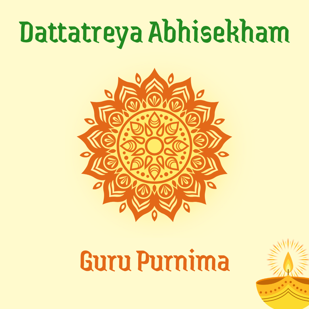 Gurupurnima - Dattatreya Abhisekham