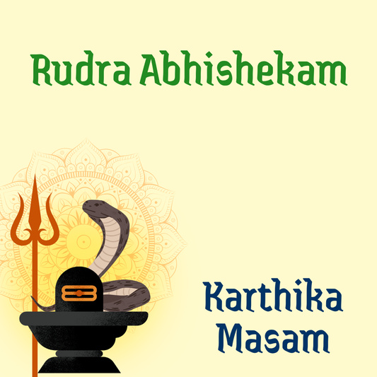 Karthika Masam - Rudrabhishekam