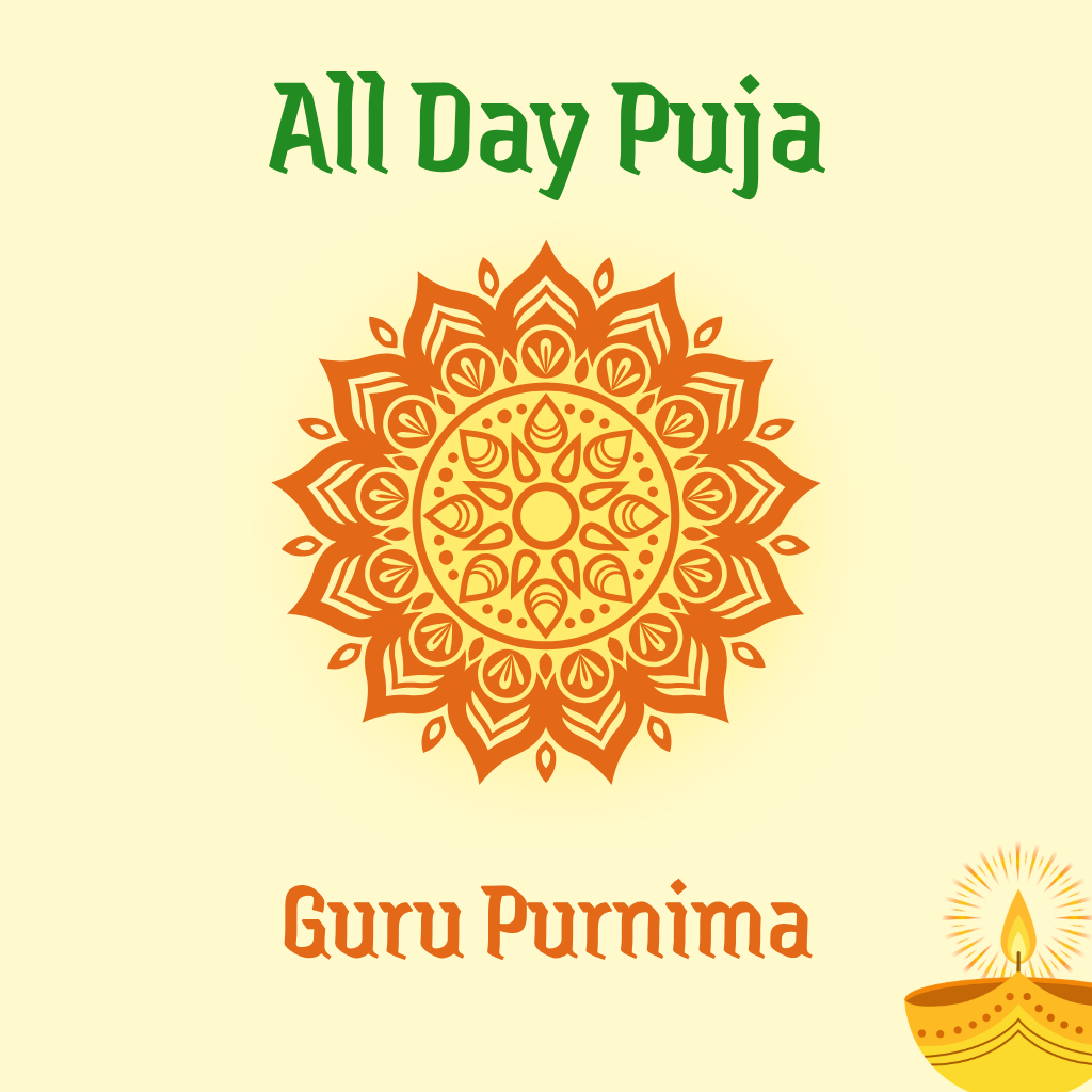Gurupurnima - All Day Pooja