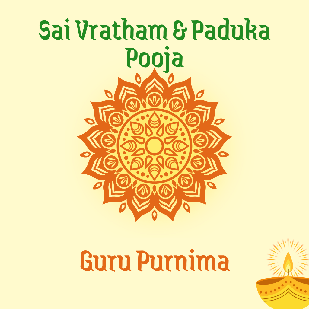 Gurupurnima - Sai Vratham & Paduka Pooja
